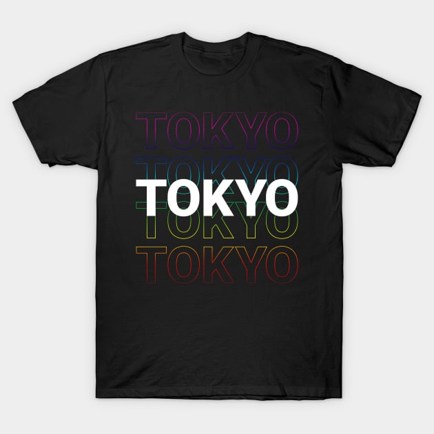 Tokyo Japan - Kinetic Style T-Shirt by car lovers in usa